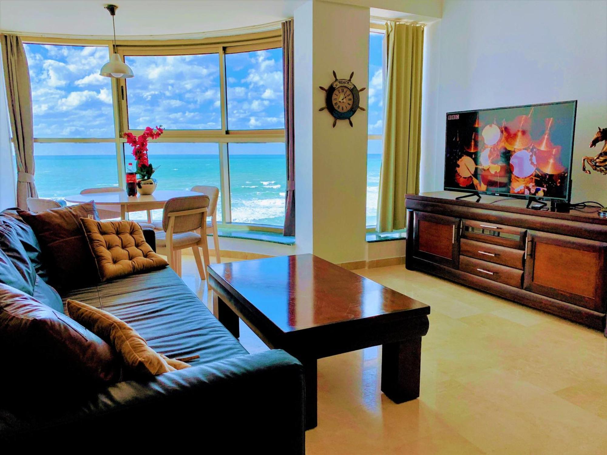 Luxurious Beach Apartment Haifa Exterior foto