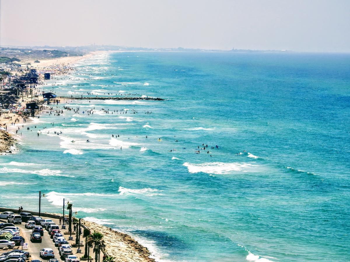 Luxurious Beach Apartment Haifa Exterior foto